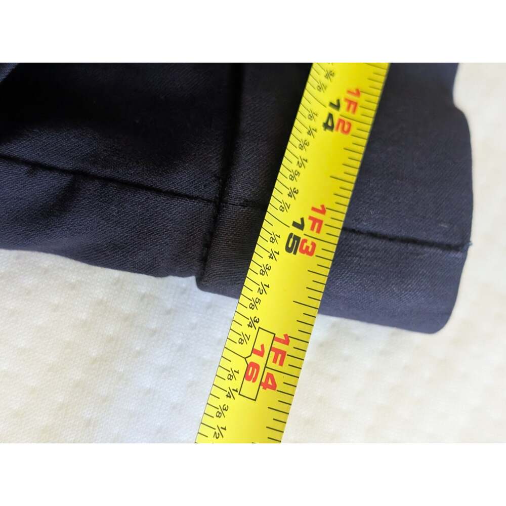 Coral Bay Womens Navy Blue Pull On Straight Leg Stretch Pants Sz 10 Workwear - Picture 6 of 7